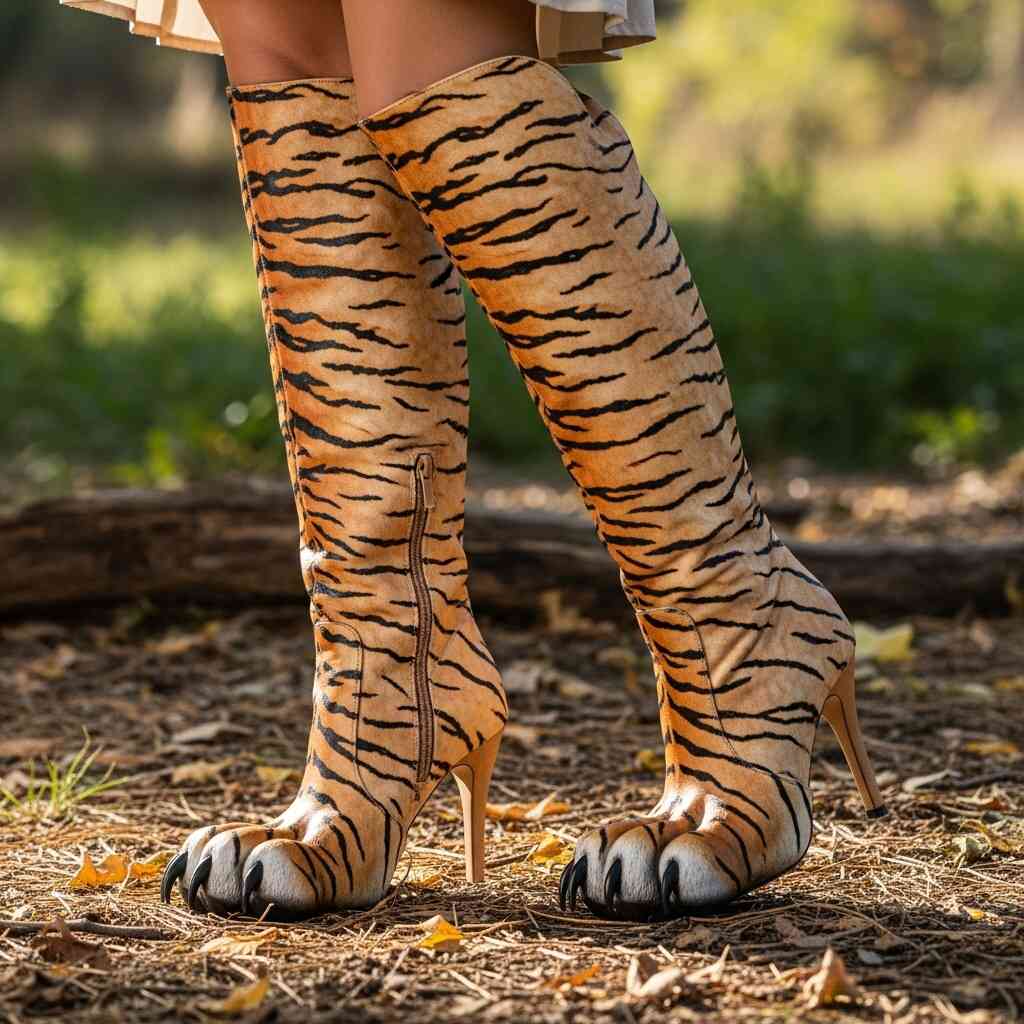 The Fascinating World Of Animal Feet Shaped Boots A Unique Fashion 