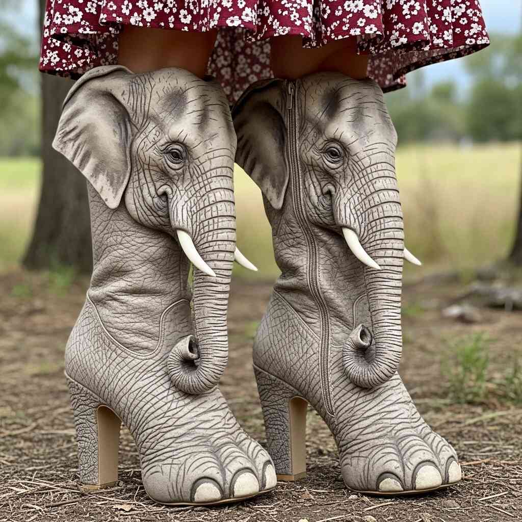 The Fascinating World Of Animal Feet Shaped Boots A Unique Fashion 