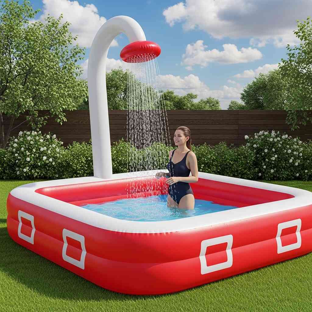 Maximizing Privacy with Your Giant Inflatable Shower Pool