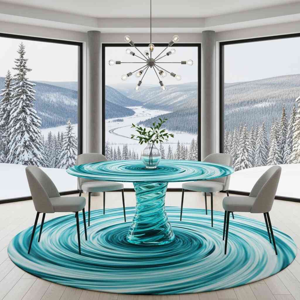 Why Water Vortex Shaped Coffee Tables Are the Ultimate Conversation ...